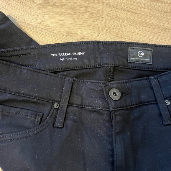 AG Adriano Goldschmied Women's Farrah High-Rise Skinny Fit Jean - Picture 5 of 5